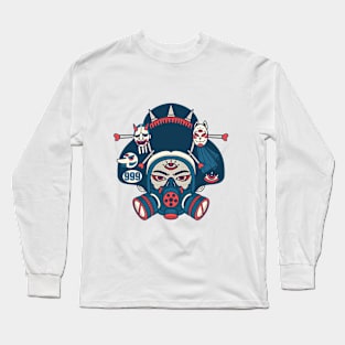 Geisha Cyberpunk 02 Long Sleeve T-Shirt